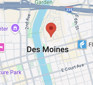 des moines location